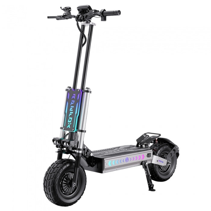 APEFOX T90 Electric Scooter 2100W*2 Motor 60V 31 2Ah Battery 13 inch Tires 85km/h Max Speed 100km Range Hydraulic Disc Br