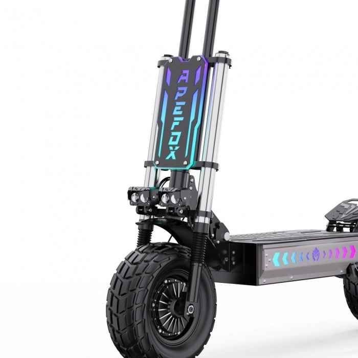 APEFOX T90 Electric Scooter 2100W*2 Motor 60V 31 2Ah Battery 13 inch Tires 85km/h Max Speed 100km Range Hydraulic Disc Br