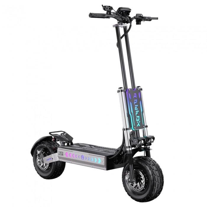 APEFOX T90 Electric Scooter 2100W*2 Motor 60V 31 2Ah Battery 13 inch Tires 85km/h Max Speed 100km Range Hydraulic Disc Br