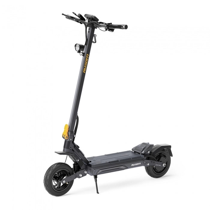Ausom Gosoul 2 Pro Hulajnoga elektryczna, silnik 1400 W, akumulator 18 Ah 48 V, prędkość 20 km/h, zasięg 90 km - Ciemnoszary