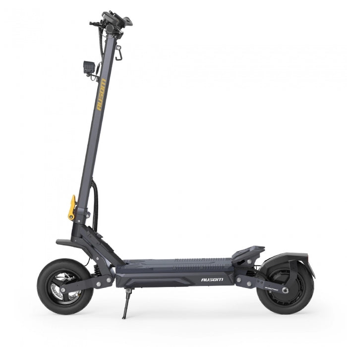 Ausom Gosoul 2 Pro Hulajnoga elektryczna, silnik 1400 W, akumulator 18 Ah 48 V, prędkość 20 km/h, zasięg 90 km - Ciemnoszary
