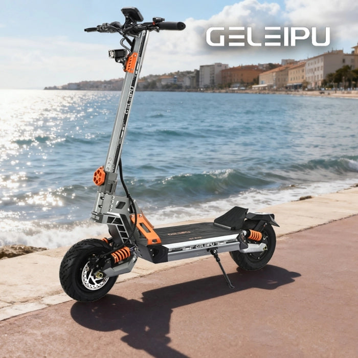 GELEIPU GT EVO Składana hulajnoga elektryczna, silnik 1600W*2, bateria 60V 36Ah, 11-calowe opony, maks.