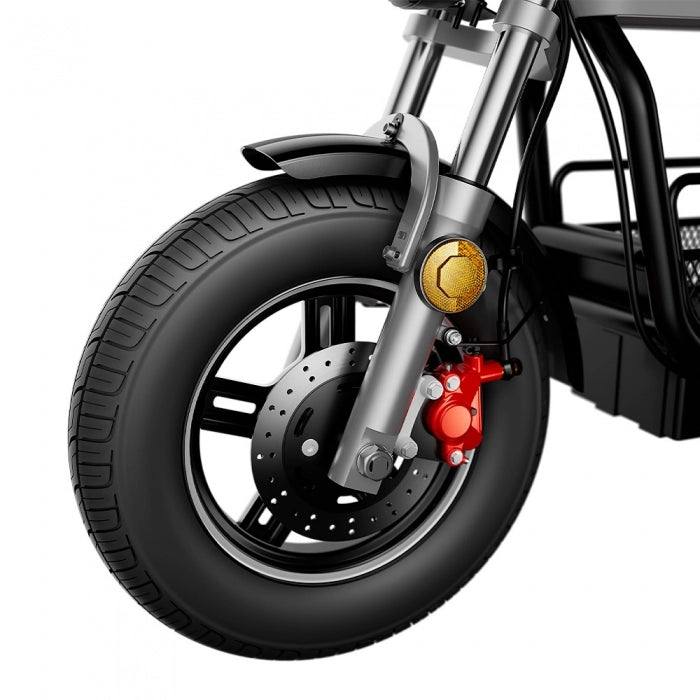 iScooter DX5Pro Electric Scooter 2000W Brushless Motor 60km/h Top Speed 52V 20Ah Battery Up to 100km Range 17" Fat Tubeles