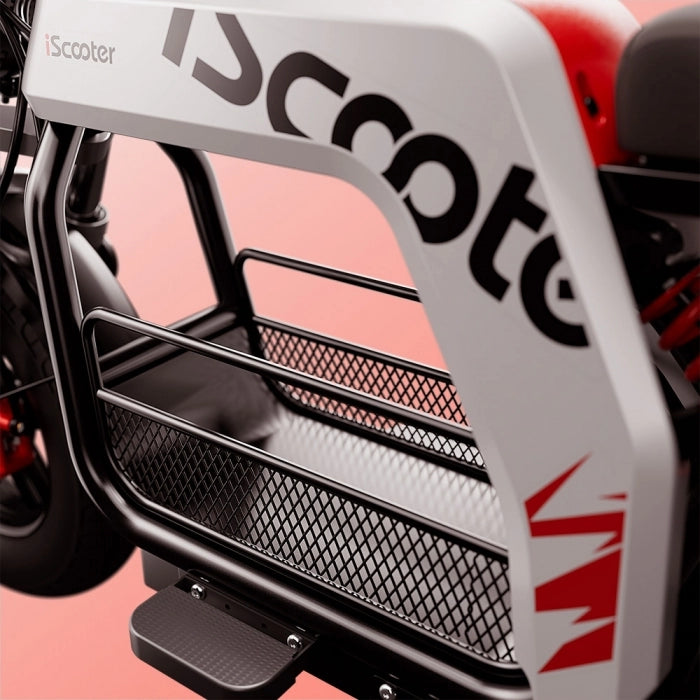 iScooter DX5Pro Electric Scooter 2000W Brushless Motor 60km/h Top Speed 52V 20Ah Battery Up to 100km Range 17" Fat Tubeles