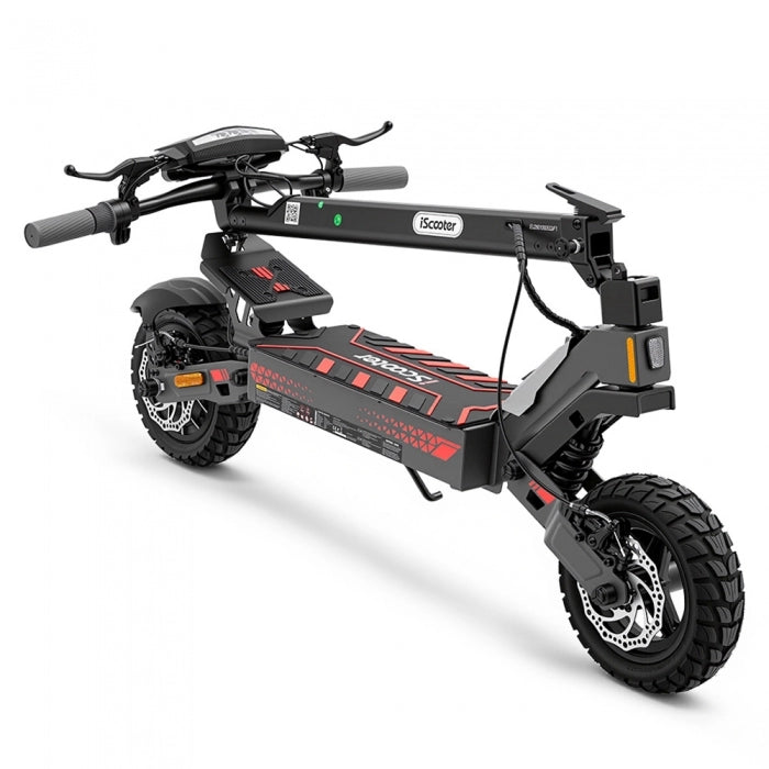 iScooter iF1 Foldable Electric Scooter 1200W Motor 48V 10Ah Battery 45km/h Max Speed 40–50km Range 10-inch Vacuum Off-Road