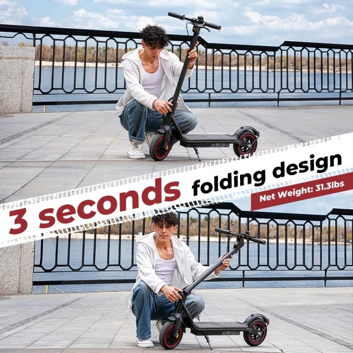 iScooter W5 Folding Electric Scooter 350W Motor 36V 7,8Ah Battery 8,5 inch Pneumatic Tires 30km/h Max Speed 30km Range