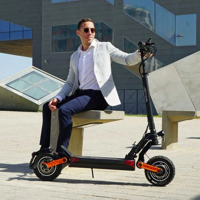 Joyor S-PRO DGT Electric Scooter 800W*2 Motor 48V 26Ah Battery 10 inch Tires 25km/h Max Speed 90km Range Hydraulic Disc B