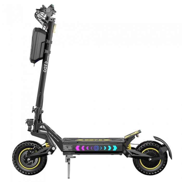 OOTD T10 Pro Electric Scooter 2*1300W Motor 52V 23 4Ah Battery 11 inch Tires 65km/h Max Speed 70km Range Hydraulic Disc B