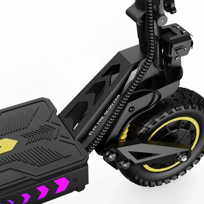 OOTD T10 Pro Electric Scooter 2*1300W Motor 52V 23 4Ah Battery 11 inch Tires 65km/h Max Speed 70km Range Hydraulic Disc B
