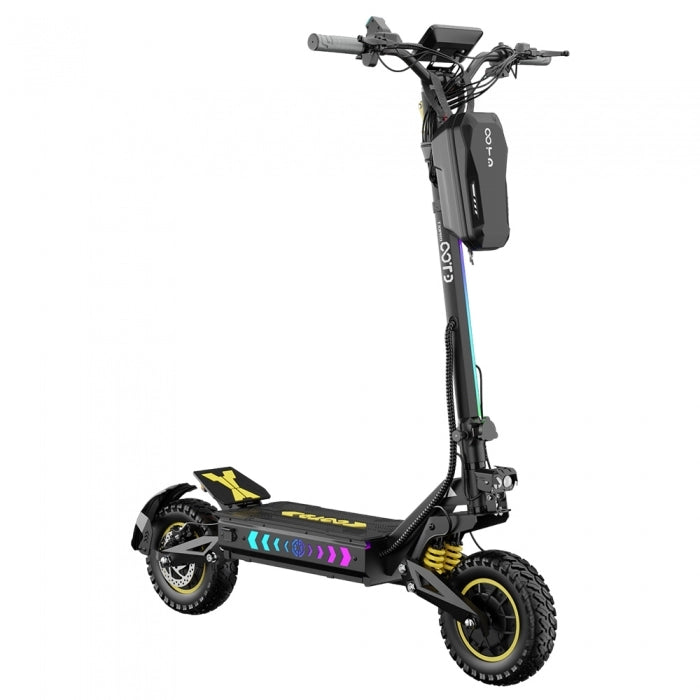 OOTD T10 Pro Electric Scooter 2*1300W Motor 52V 23 4Ah Battery 11 inch Tires 65km/h Max Speed 70km Range Hydraulic Disc B