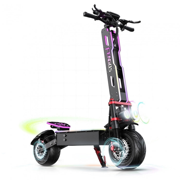 Składana hulajnoga elektryczna FENGQS GT9, silnik 3500W*2, bateria 60V 38Ah, opony 12 cali, zasięg 96km