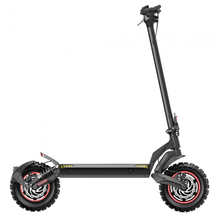 Składana hulajnoga elektryczna iScooter iX7 Pro, silnik 2*1000W, bateria 48V 17,5Ah, 10-calowe opony terenowe - Czarny