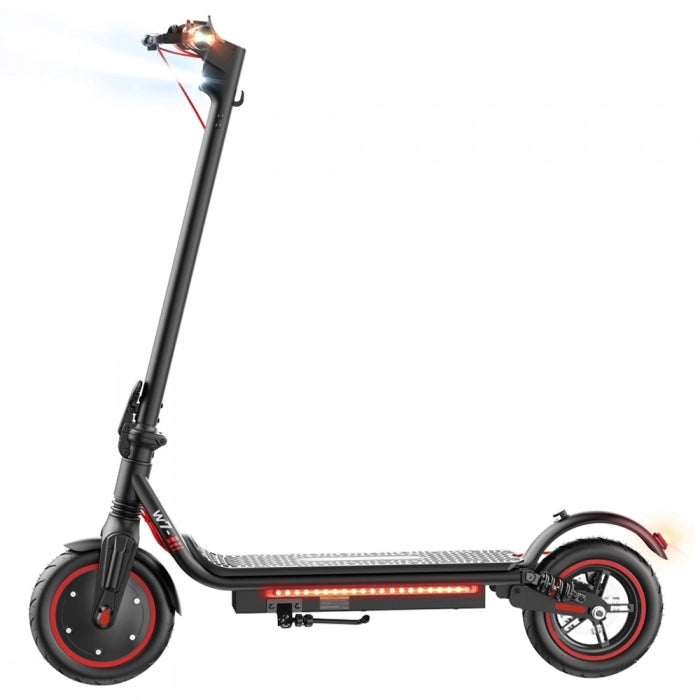 Składana hulajnoga elektryczna iScooter W7, silnik 350W, bateria 42V 7,8AH, opony 8,5 cali, maks. prędkość 35km/h, zasięg 30km