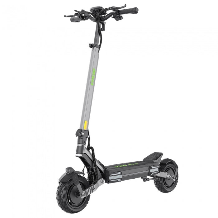 Składana hulajnoga elektryczna Vipcoo VS6 Pro, silnik 1200W*2, bateria 52V 20,8Ah, opony 10 cali, maks. prędkość 25km/h