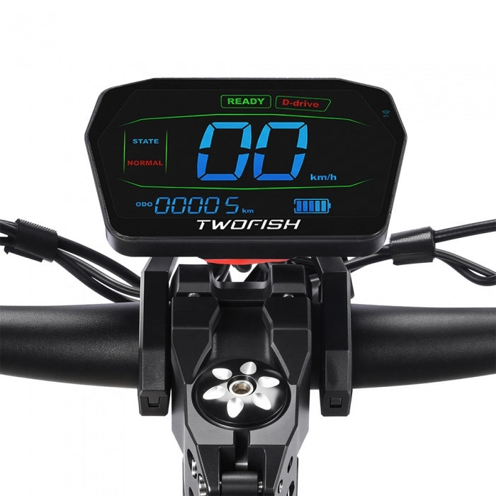 TWOFISH TW4 PRO Hulajnoga elektryczna, silnik 1000 W*2, akumulator 60 V 23 Ah, 11-calowe opony, maksymalna prędkość 72 km/h