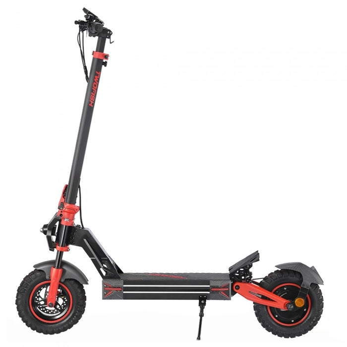 TWOFISH V4 MAX Hulajnoga elektryczna, silnik 800 W, akumulator 52 V 23 Ah, 10-calowe opony, maksymalna prędkość 57 km/h