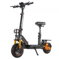TWOFISH V5 MAX Electric Scooter with Seat, 800W Motor, 48V 18Ah Battery, Front 11 inch & Rear 10 inch Tires, 45km/h Max Speed